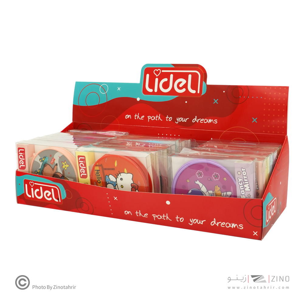 آینه گرد تاشو لیدل آوای تحریر کدMI106L